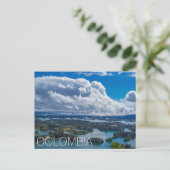 Kolumbien (Aussicht von Piedra del Peñol aus) Postkarte (Stehend Vorderseite)