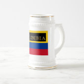 KOLUMBIEN BIERGLAS (VorderseiteRechts)