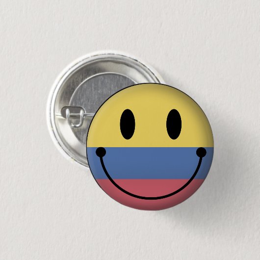 Kolumbien Button (Vorne & Hinten)
