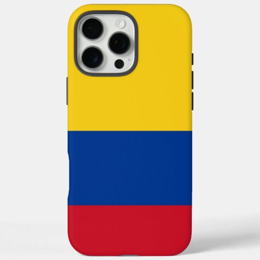 Kolumbien Case-Mate iPhone Hülle (Rückseite)