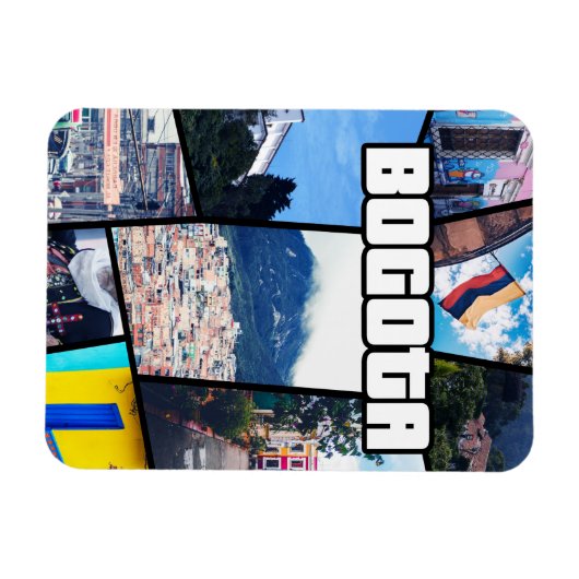 Kolumbien Cundinamarca Bogota Magnet (Horizontal)