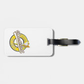 Kolumbien erforschen Wunderland Gepäckanhänger (Rückseite horizontal)