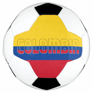 Kolumbien Flag Adortable Patriotic Fußball