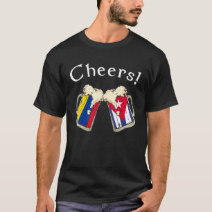 Kolumbien Flag Cheer Beer Grown Patriot Count T-Shirt