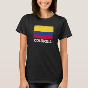 Kolumbien Flag Unterstützung kolumbianischen Volke T-Shirt