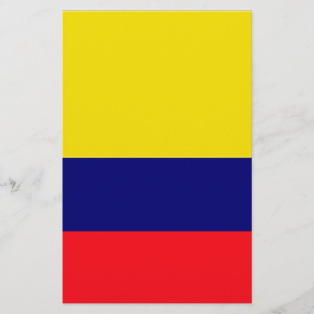 Kolumbien-Flagge (Vorderseite)