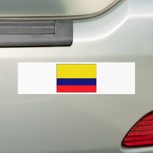 Kolumbien-Flagge Autoaufkleber (Auf Auto)
