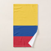 Kolumbien-Flagge Badhandtuch Set (Handtuch)