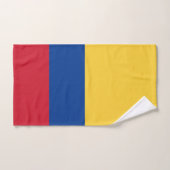 Kolumbien-Flagge Badhandtuch Set (Handtuch)