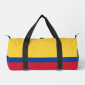 Kolumbien-Flagge Duffle Bag (Vorderseite)