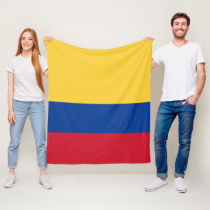 Kolumbien-Flagge Fleecedecke