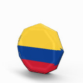 Kolumbien-Flagge Fotoblock (Rechts)