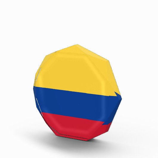 Kolumbien-Flagge Fotoblock (Rechts)