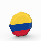 Kolumbien-Flagge Fotoblock (Links)