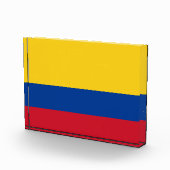 Kolumbien-Flagge Fotoblock (Rechts)