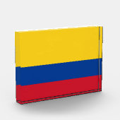 Kolumbien-Flagge Fotoblock (Links)