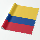 Kolumbien-Flagge Geschenkpapier (Ungerollt)