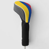 Kolumbien-Flagge Golf Headcover (angewinkelt)