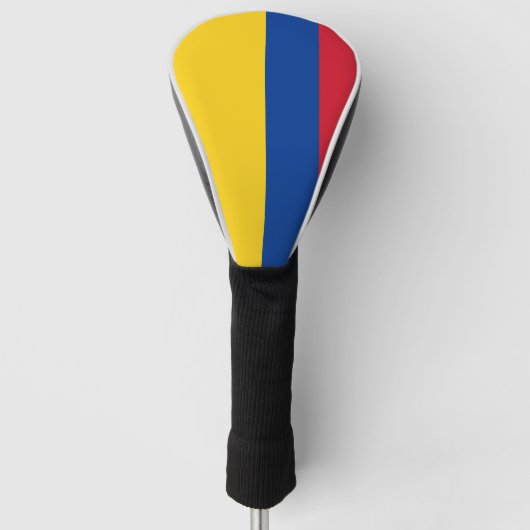 Kolumbien-Flagge Golf Headcover (Vorderseite)