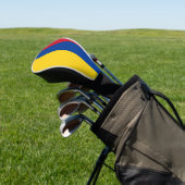 Kolumbien-Flagge Golf Headcover (In SItu)