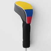 Kolumbien-Flagge Golf Headcover (angewinkelt)