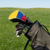 Kolumbien-Flagge Golf Headcover (In SItu)