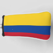 Kolumbien-Flagge Golf Headcover (Vorderseite)