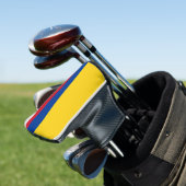 Kolumbien-Flagge Golf Headcover (In Situ)