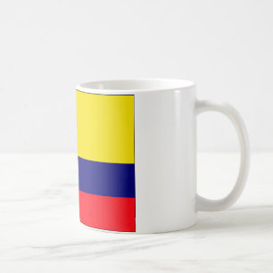 Kolumbien-Flagge Kaffeetasse