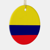 Kolumbien-Flagge Keramik Ornament (Rechts)