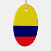 Kolumbien-Flagge Keramikornament (Rechts)