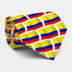 Kolumbien-Flagge Krawatte