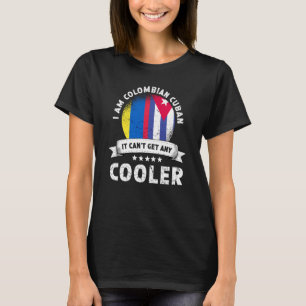Kolumbien Flagge Kuba Grown Patriot Country Citize T-Shirt