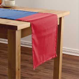 Kolumbien-Flagge Kurzer Tischläufer