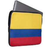 Kolumbien-Flagge Laptopschutzhülle (Vorne Rechts)