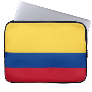 Kolumbien-Flagge Laptopschutzhülle