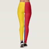 Kolumbien-Flagge Leggings (Rückseite)