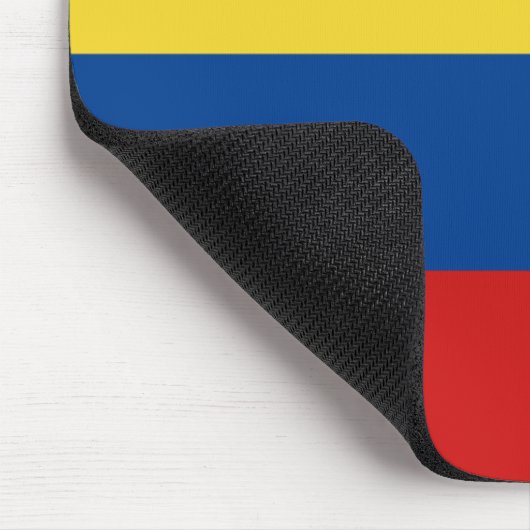 Kolumbien-Flagge Mousepad (Ecke)