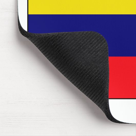 Kolumbien-Flagge Mousepad (Ecke)