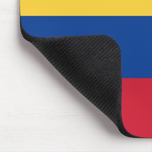Kolumbien-Flagge Mousepad (Ecke)
