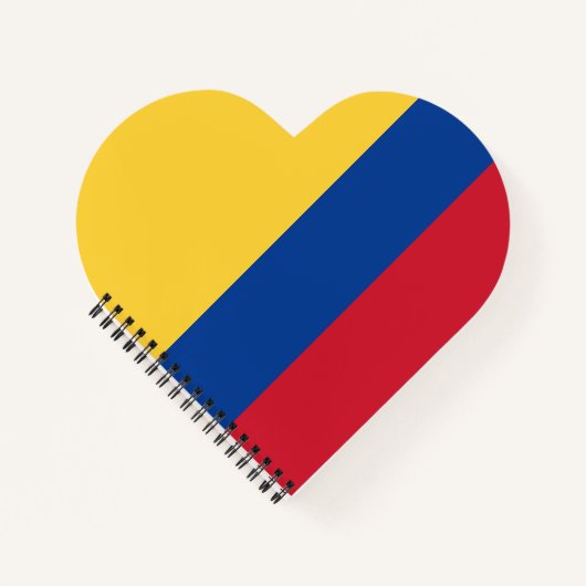 Kolumbien-Flagge Notizblock (Vorderseite)