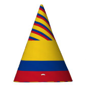 Kolumbien-Flagge Partyhütchen (Rechts)