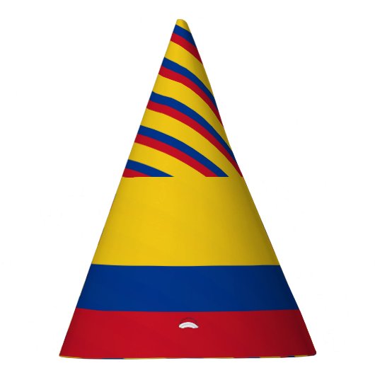 Kolumbien-Flagge Partyhütchen (Rechts)
