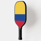 Kolumbien-Flagge Pickleball Schläger (Links)