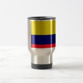 Kolumbien-Flagge Reisebecher (Mittel)