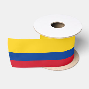 Kolumbien-Flagge Satinband
