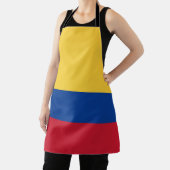 Kolumbien-Flagge Schürze (InSitu)