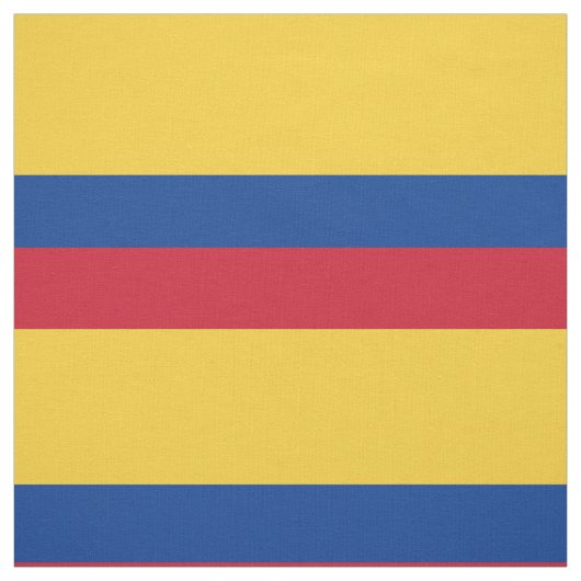 Kolumbien-Flagge Stoff (Muster)