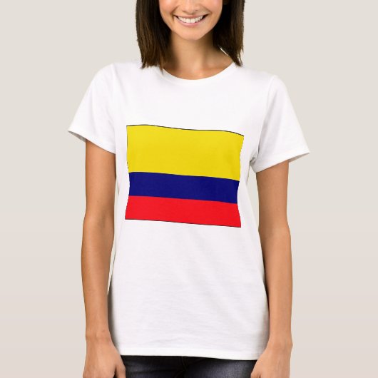 Kolumbien-Flagge T-Shirt (Vorderseite)