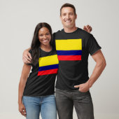 Kolumbien-Flagge T-Shirt (Unisex)